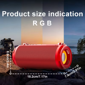 Portable RGB Wireless Speaker with Carry Strap - Image 3