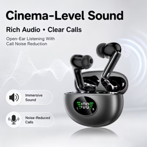 Bluetooth 5.4 Wireless Earbuds with LED Charging Case - Image 4