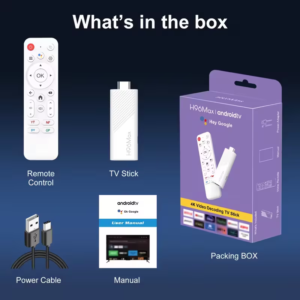 Alternative view of H96 Max Android 14 4K Smart TV Stick – 2GB/16GB